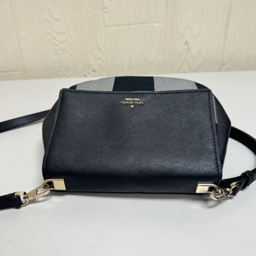 Kate Spade Cameron Street Plaid Byrdie Crossbody Bag - Picture 4 of 12
